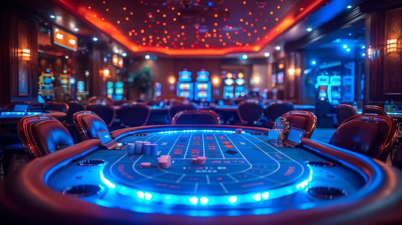 Live baccarat dealer table streamed on taya link for Philippines players